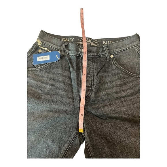 Daily Blue Mantra Denim Wide Barrel in Onyx Wash lButton Fly Jeans AG NEW - Picture 8 of 16